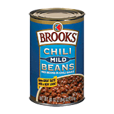 Brooks&nbsp;&nbsp;mild chili beans in chili sauce Full-Size Picture
